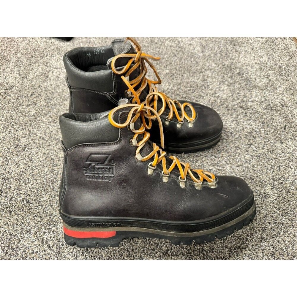 Zamberlan Men’s Boots Black Leather Lace Up Size 9.5 /44